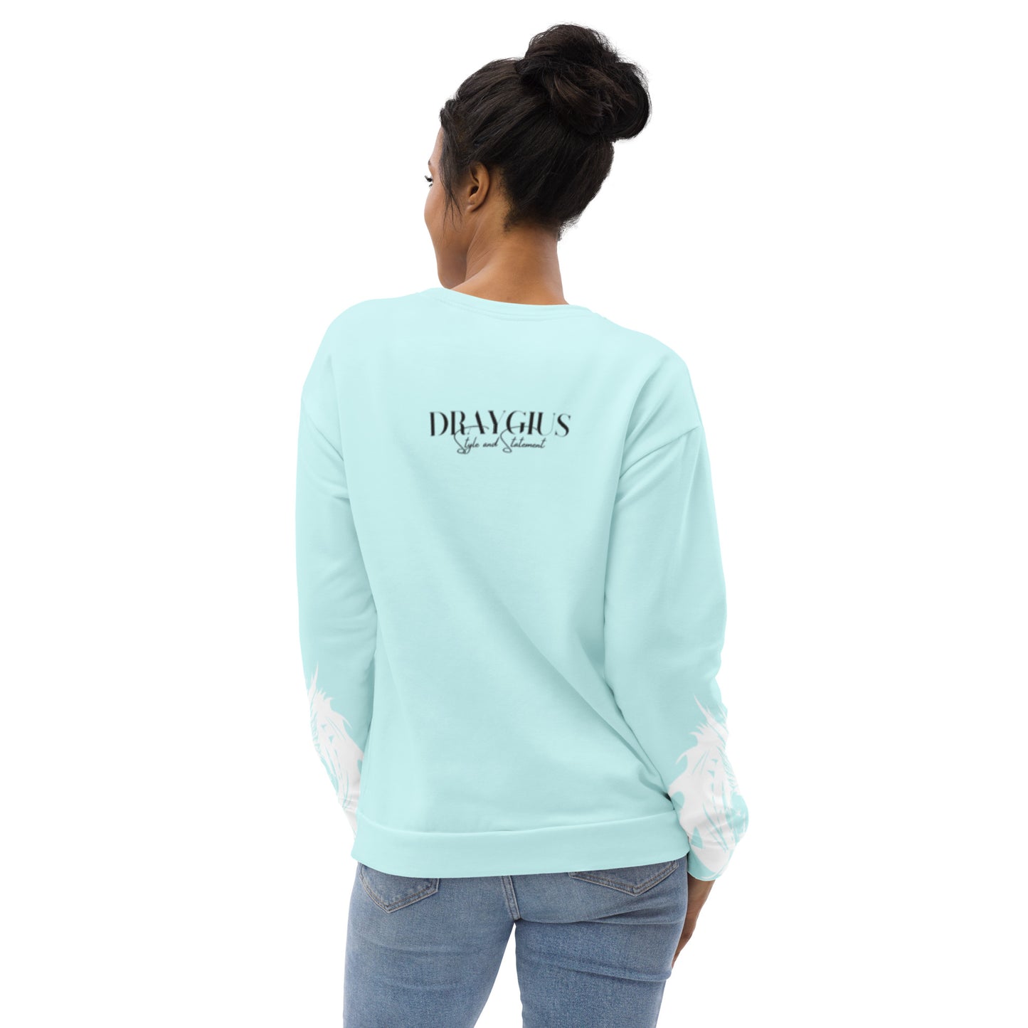 Aqua Flora Sweatshirt