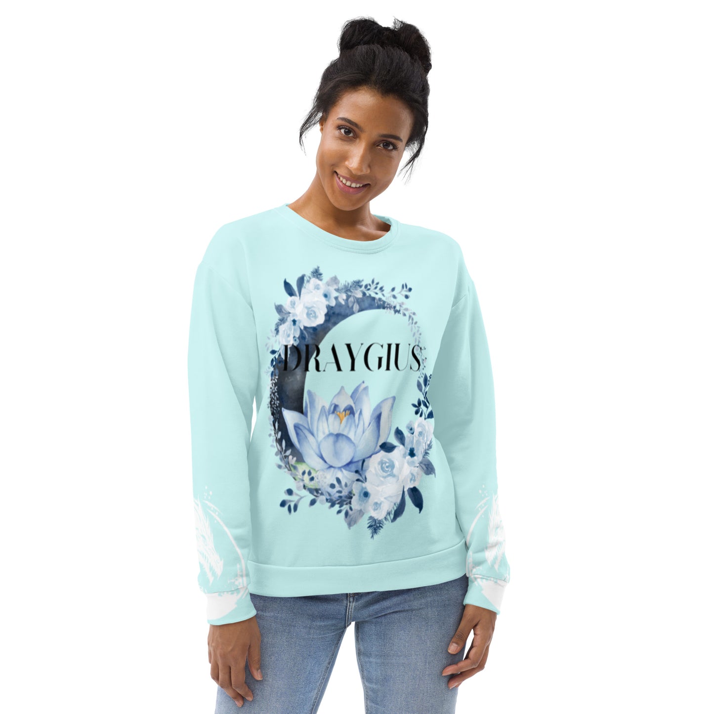 Aqua Flora Sweatshirt