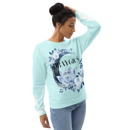 Aqua Flora Sweatshirt