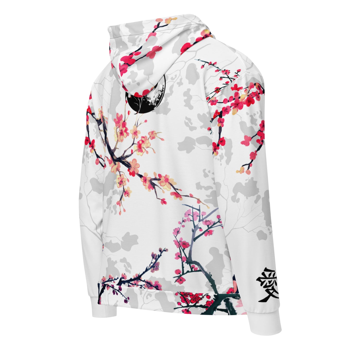 Sakura zip hoodie