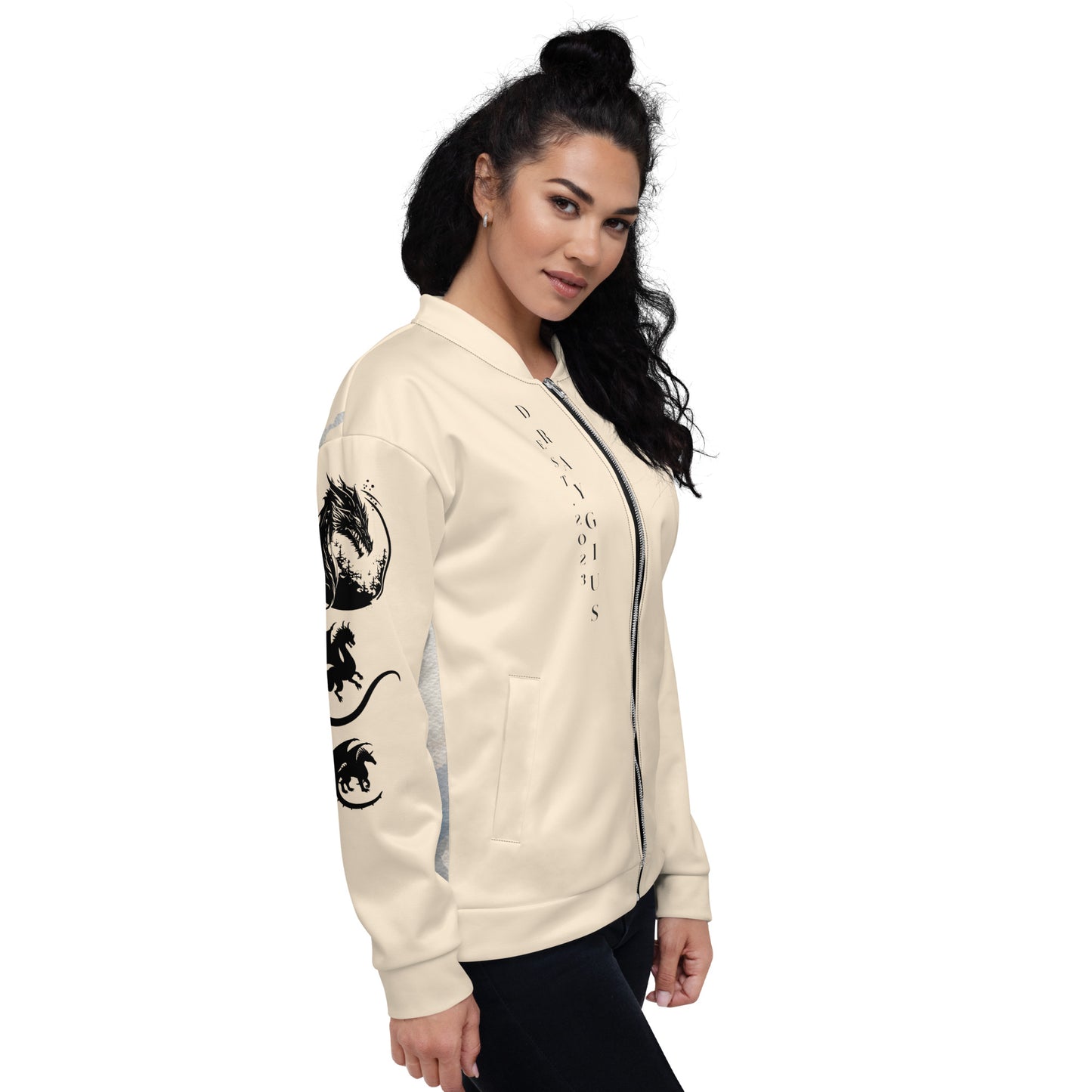 Fire Dragon Bomber Jacket