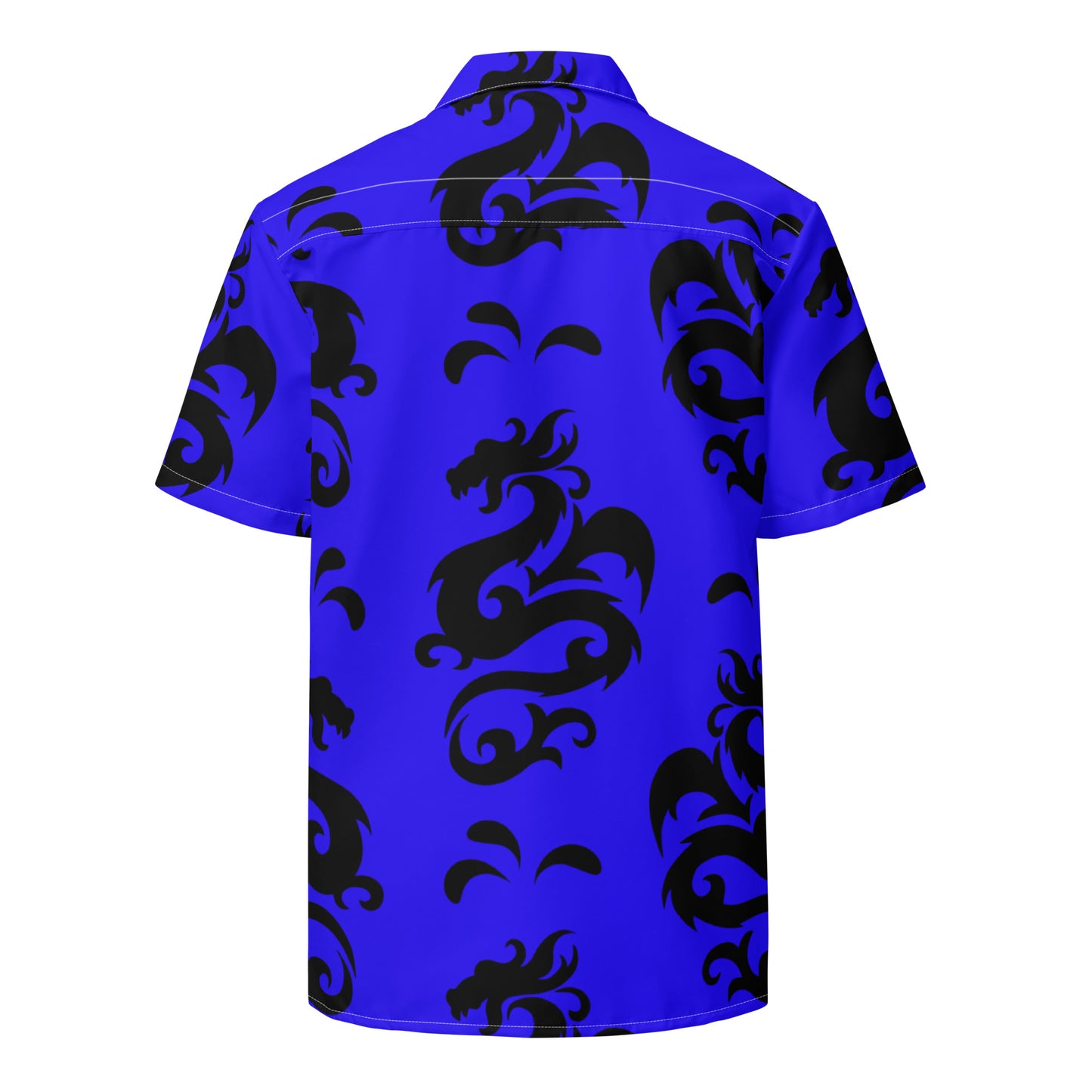 Blue Dragon button shirt