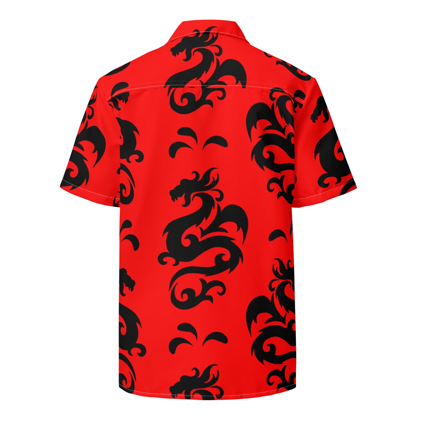 Red Dragon button shirt