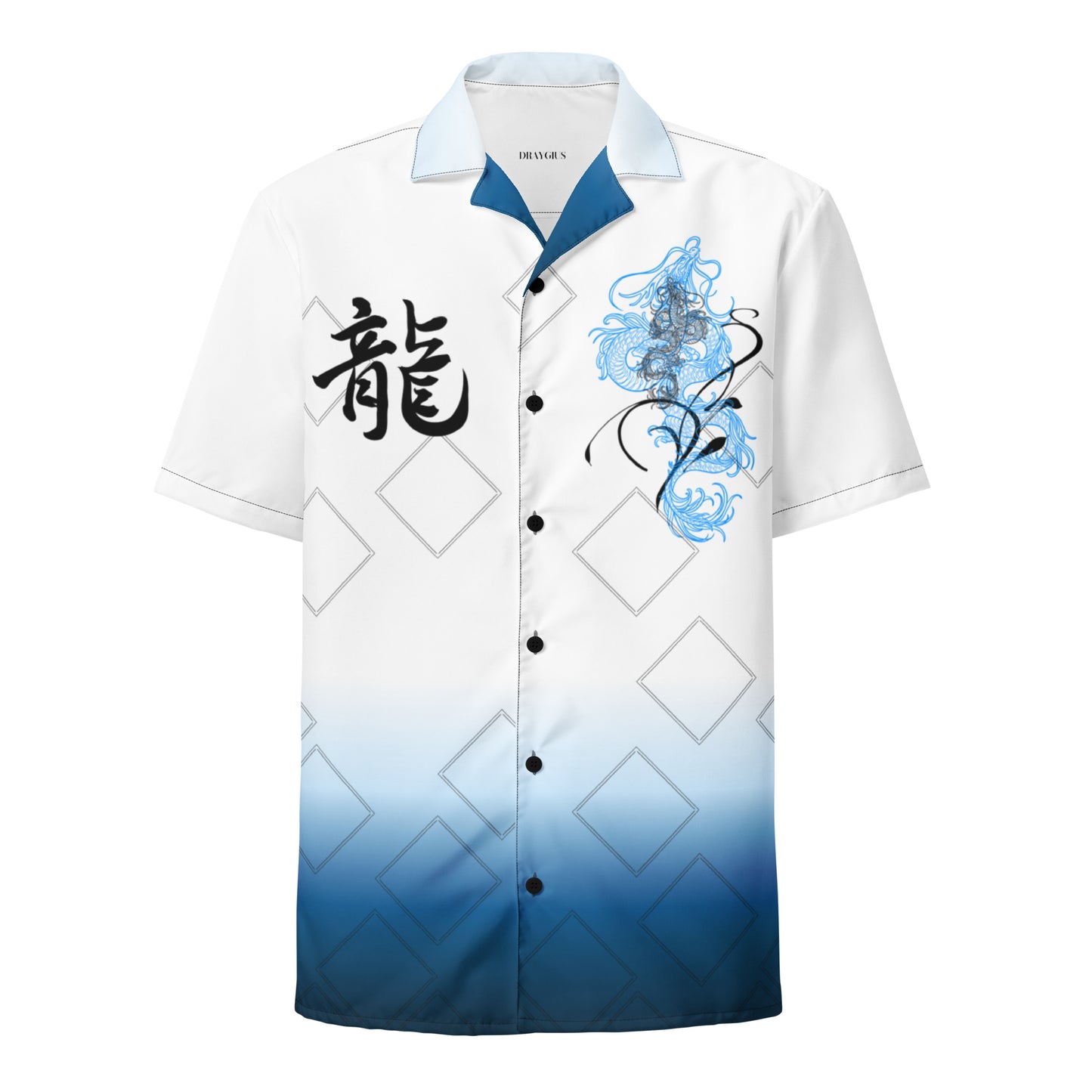 Azure Dragon button shirt