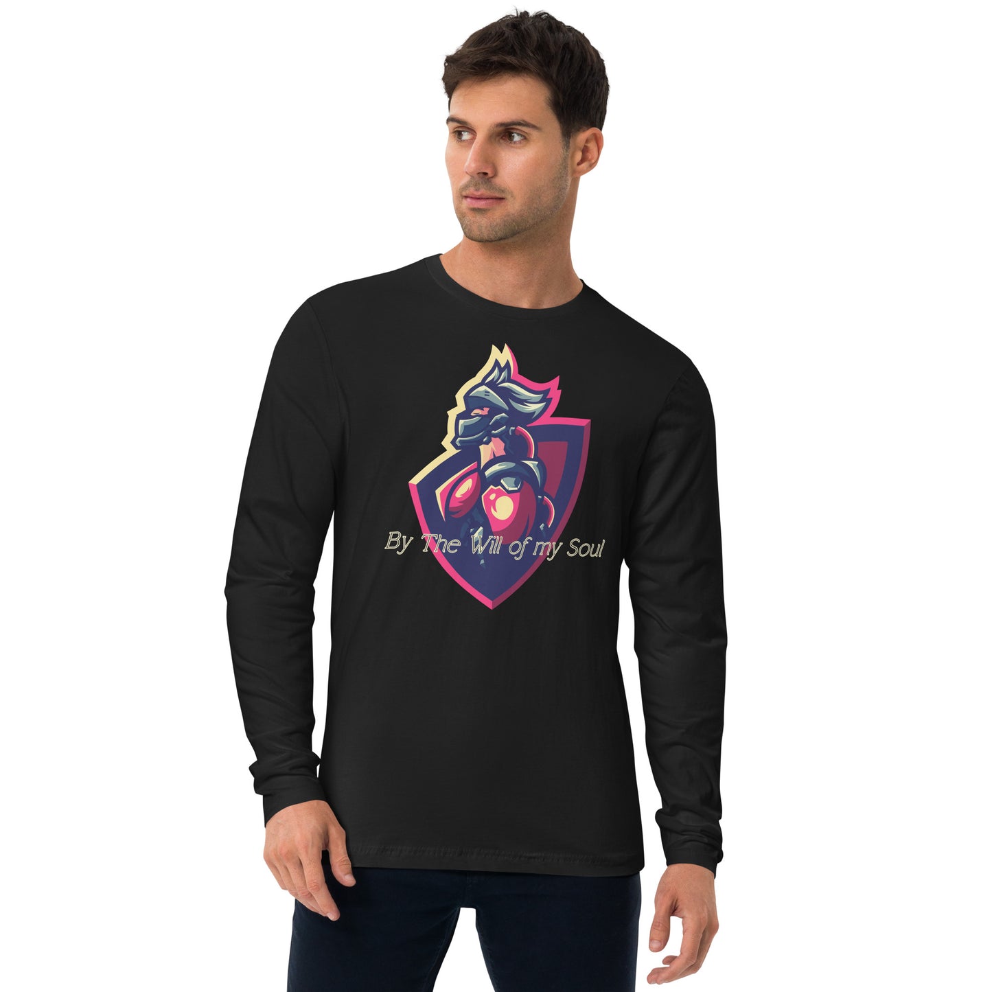 Inspiring Fitted long sleeve Crew shirt