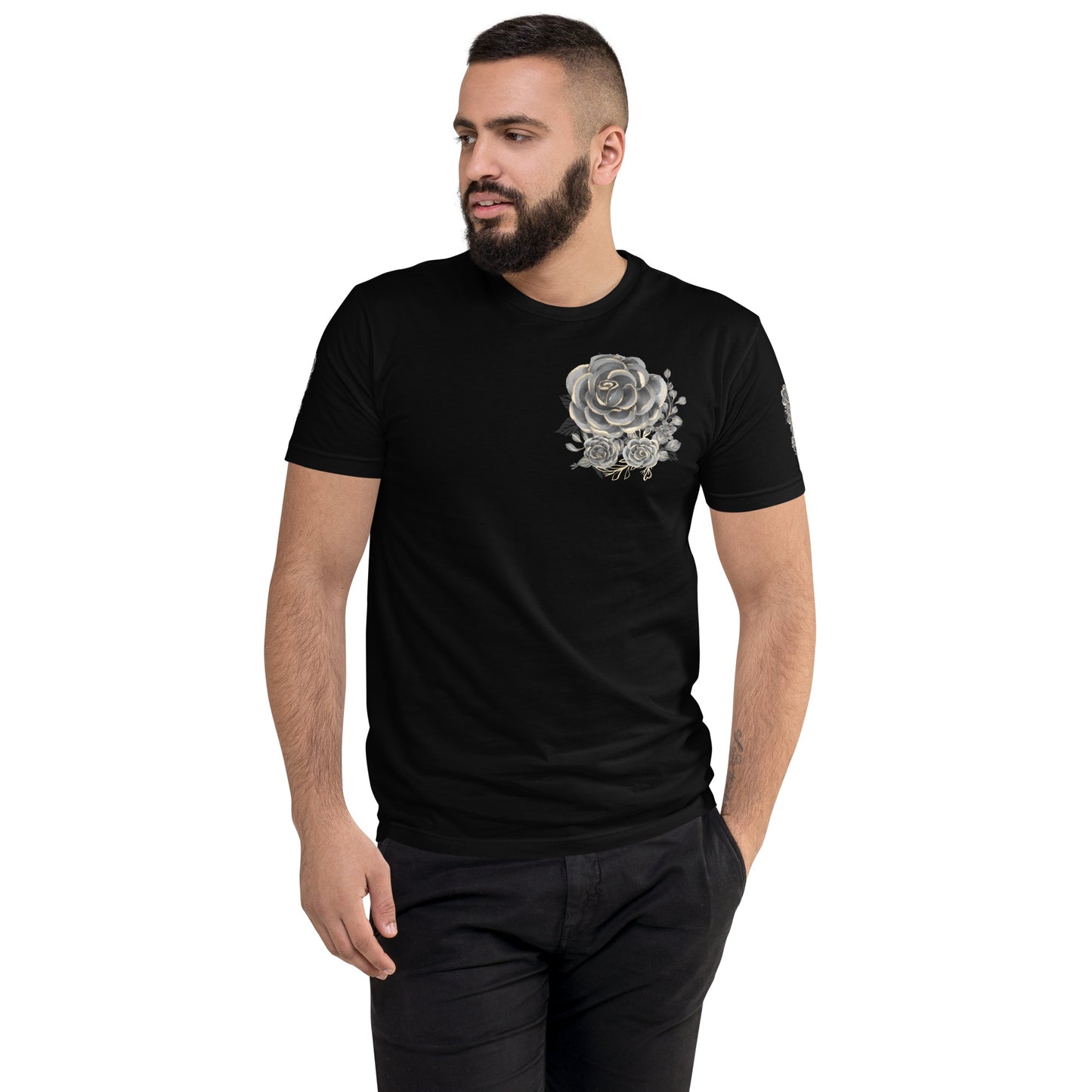 Gray Rose ss shirt