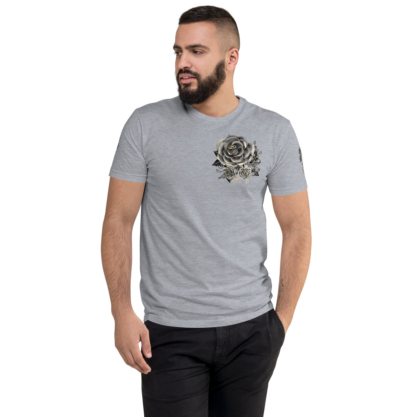 Gray Rose ss shirt