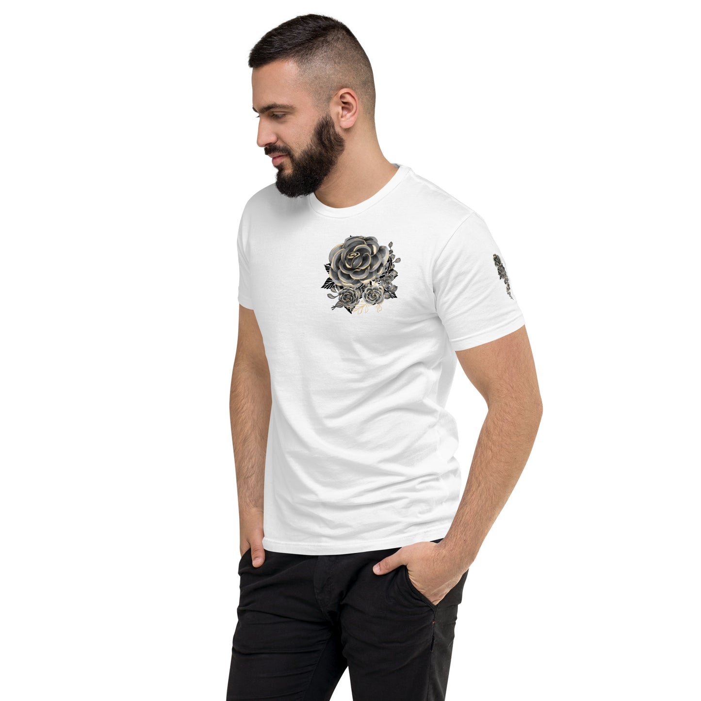 Gray Rose ss shirt