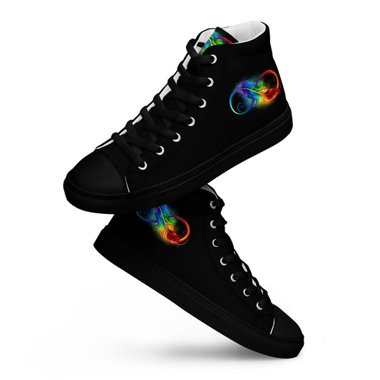 Infinity Blackout high tops.