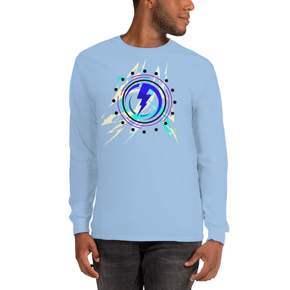 Abstract Lightning Long Sleeve Shirt