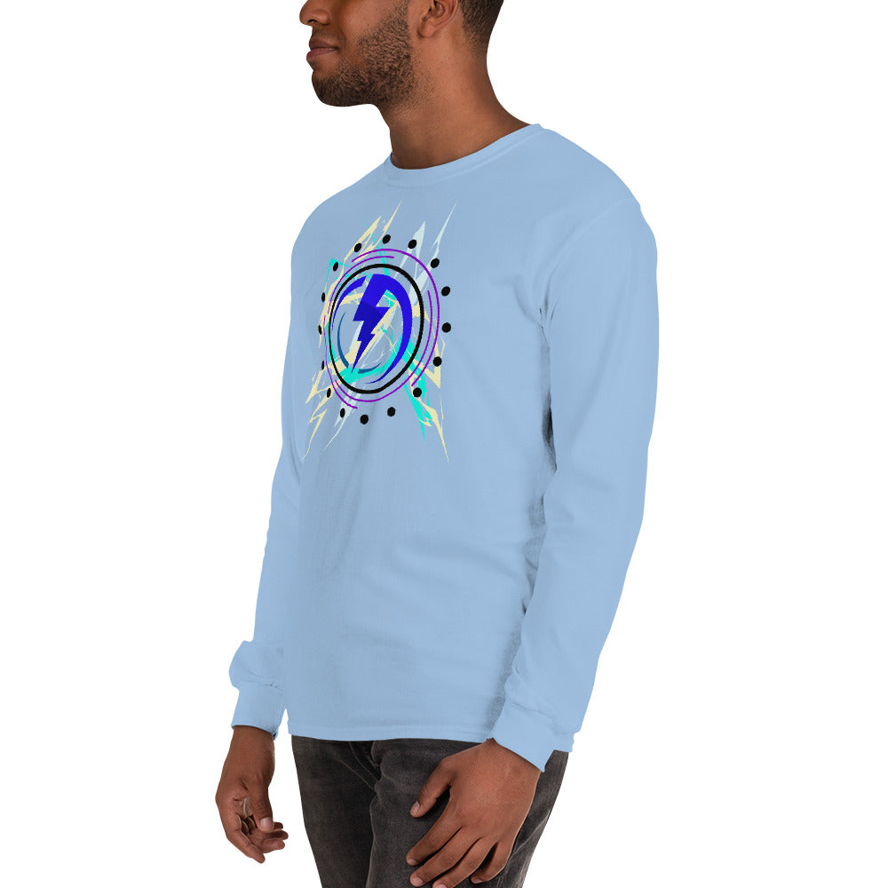 Abstract Lightning Long Sleeve Shirt