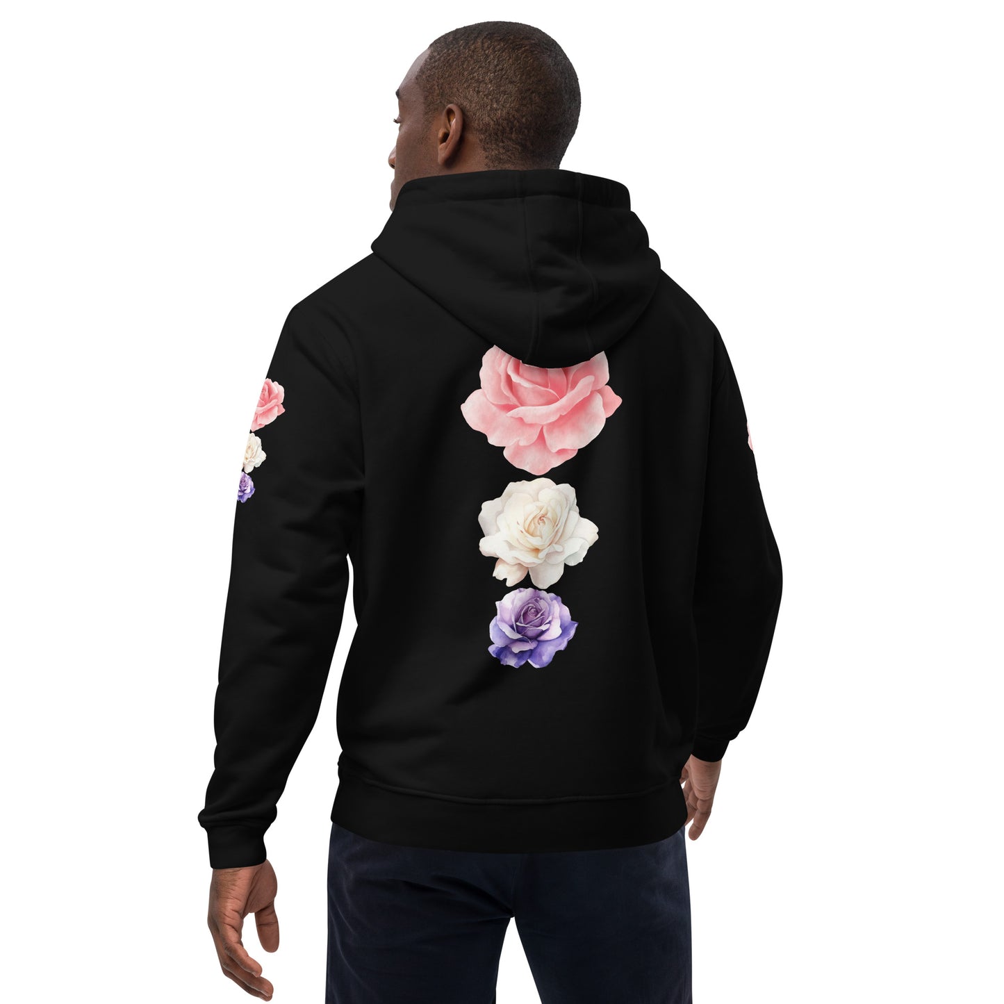 Dragon Rose Logo Premium eco hoodie