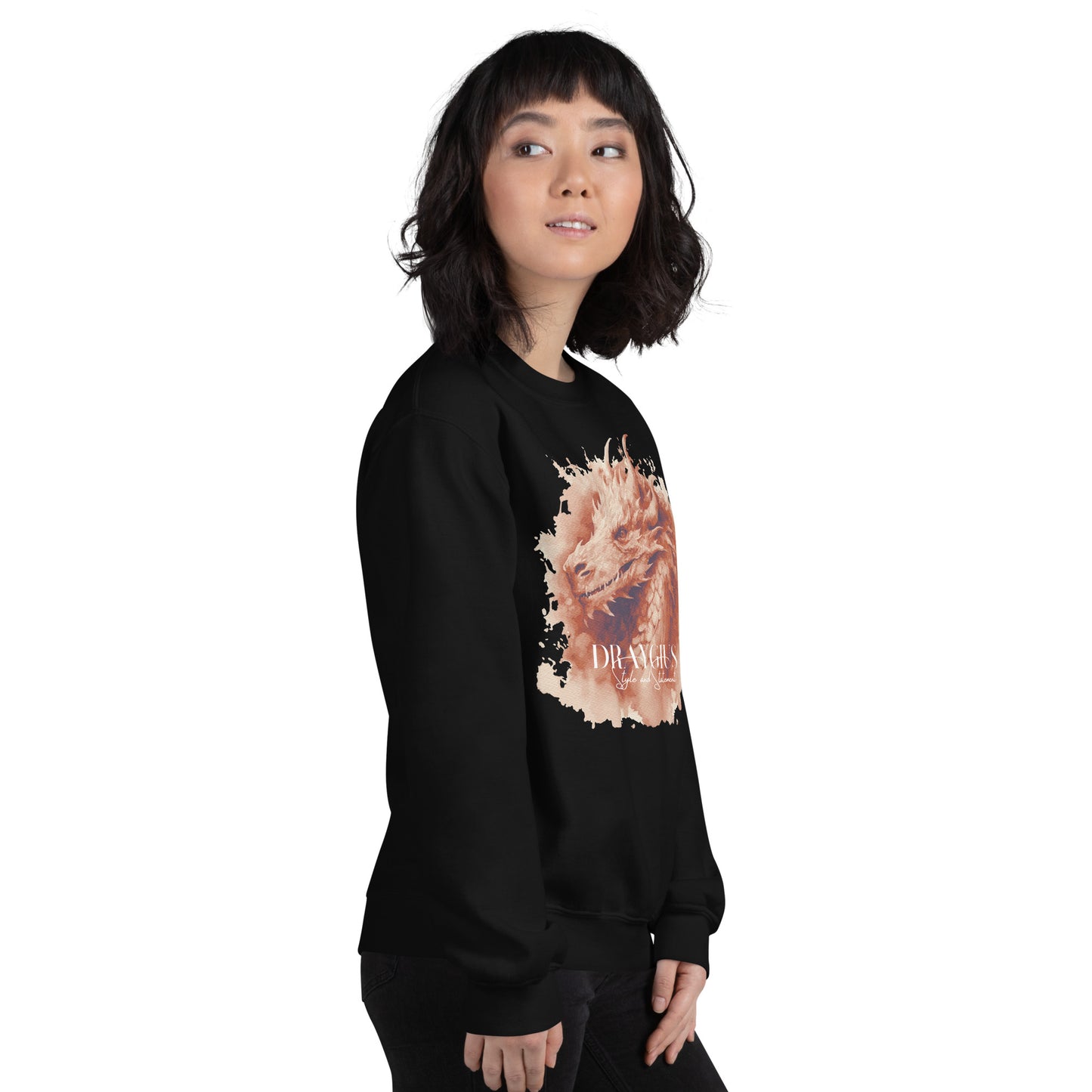 Draygius Tan Dragon Sweatshirt