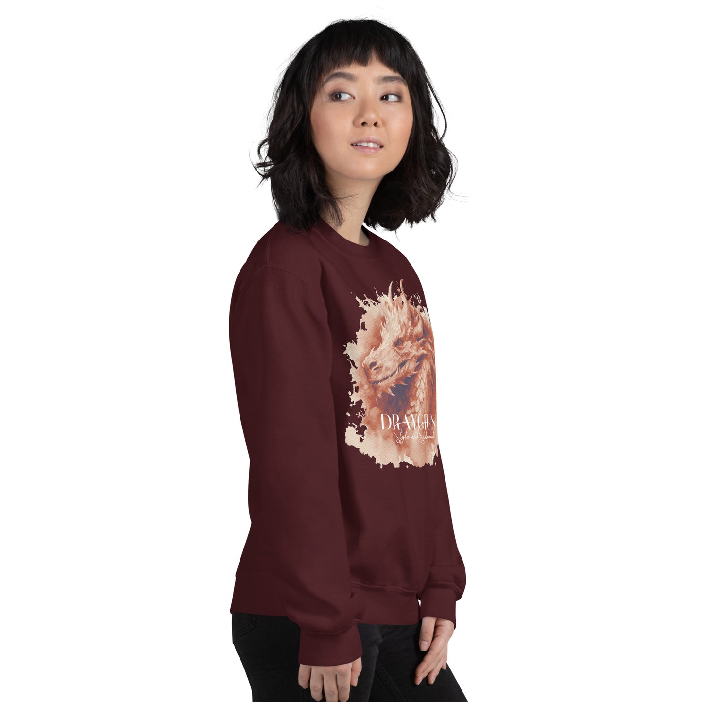 Draygius Tan Dragon Sweatshirt