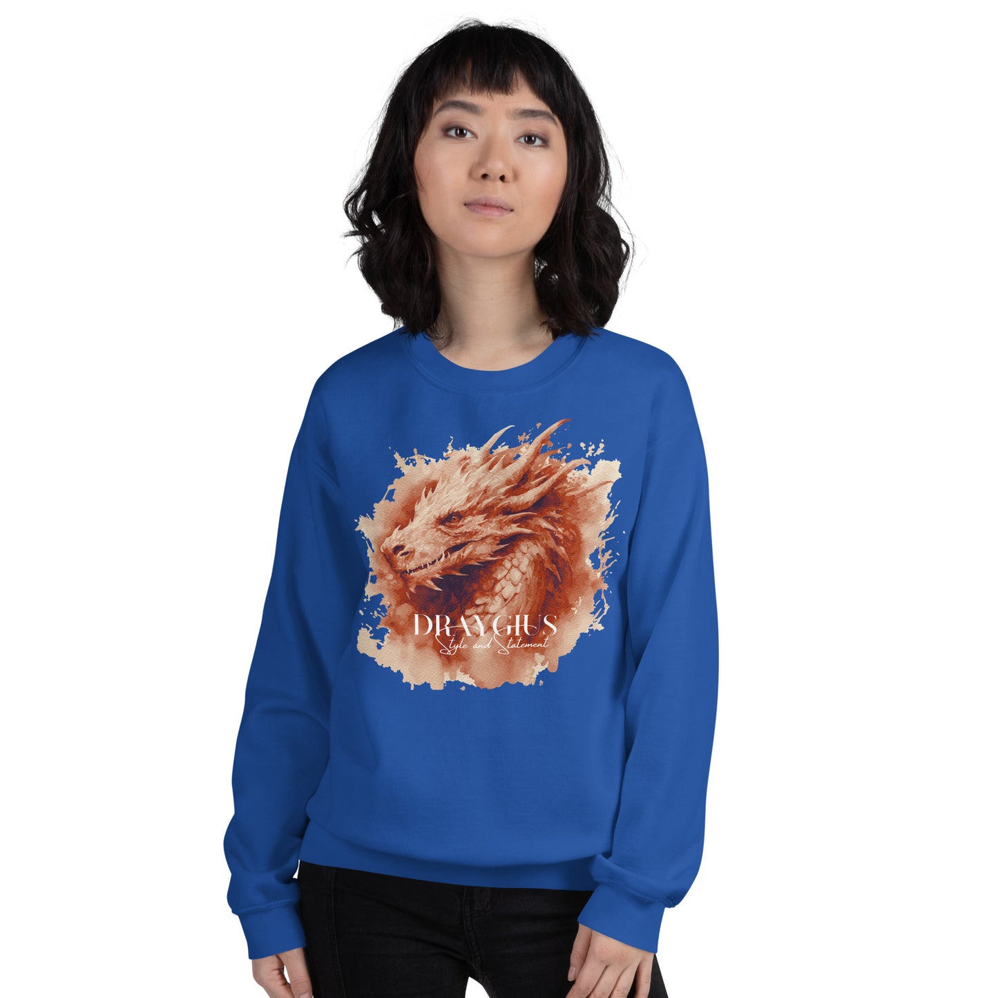 Draygius Tan Dragon Sweatshirt