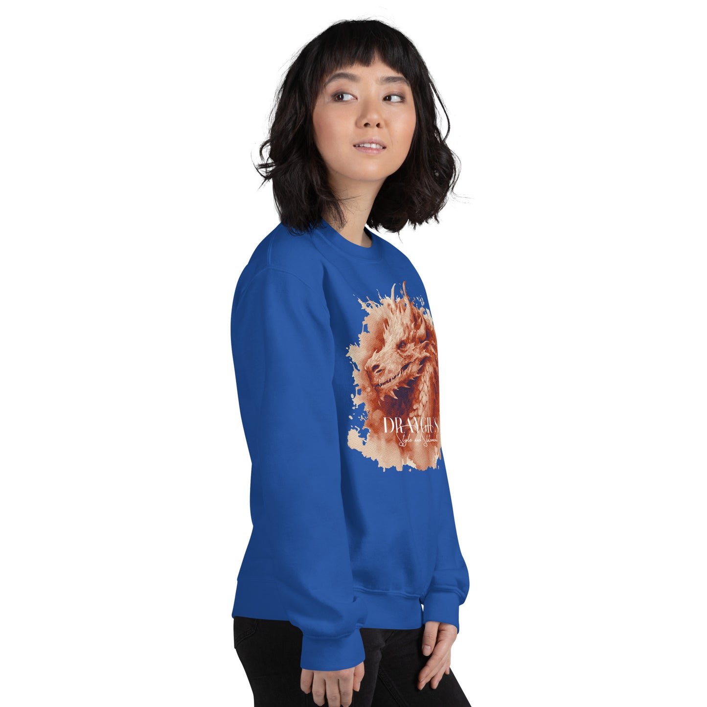 Draygius Tan Dragon Sweatshirt