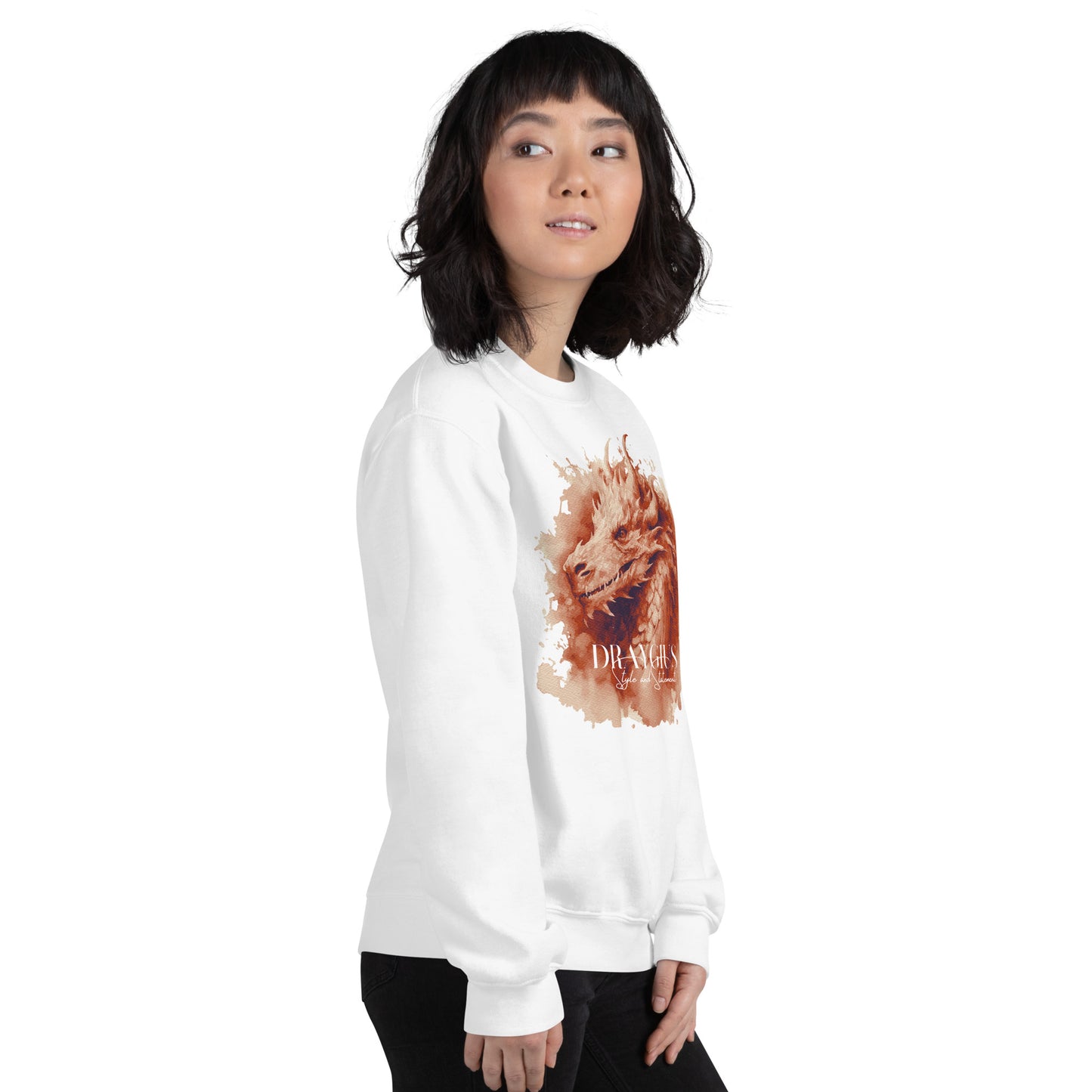 Draygius Tan Dragon Sweatshirt