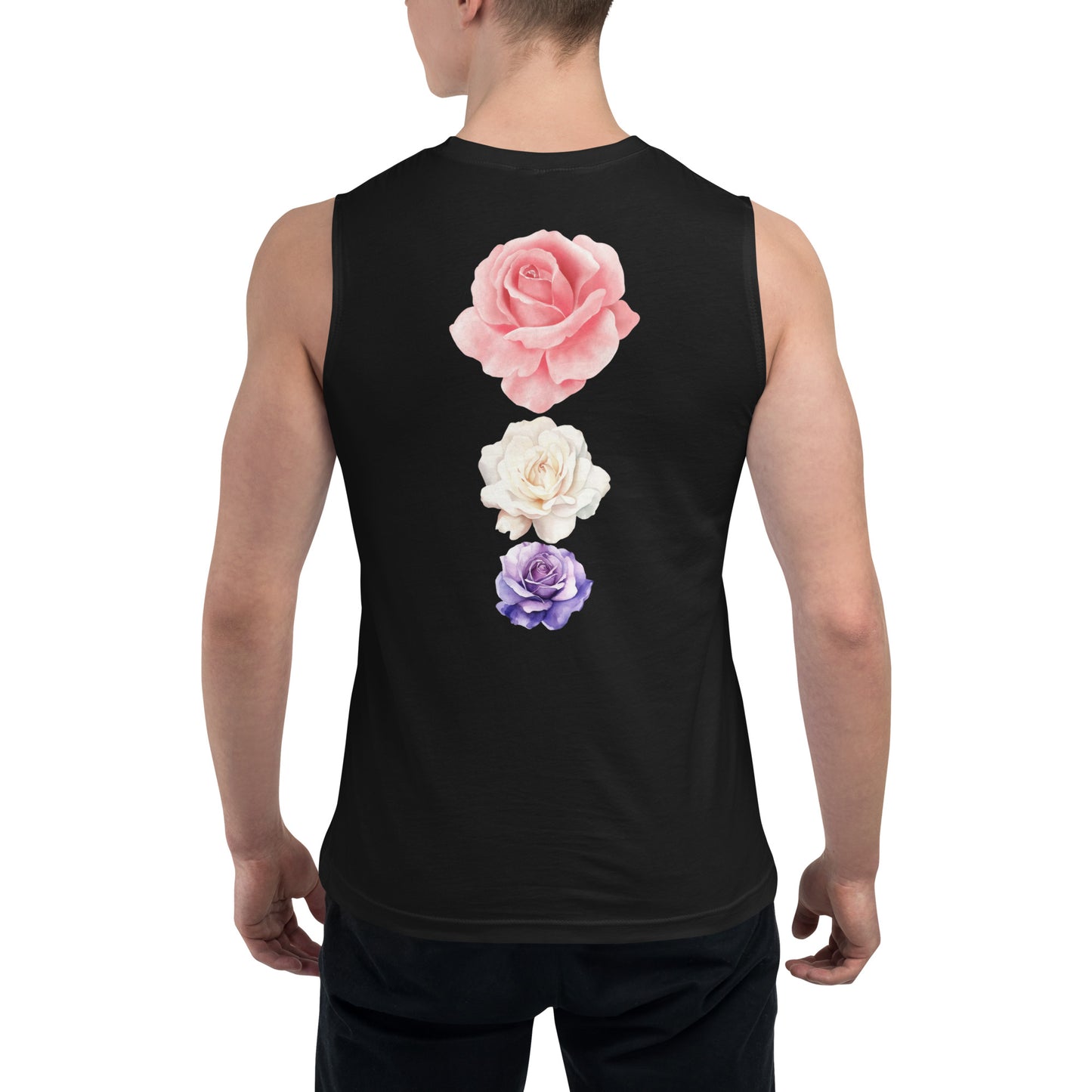 DYG Fit tpg rose Muscle Shirt