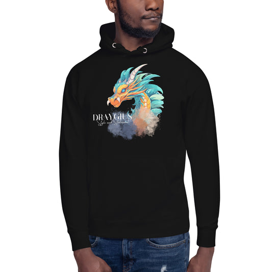 Color Smoke Dragon Hoodie