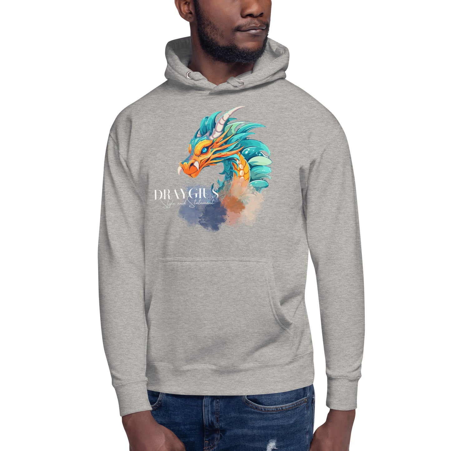 Color Smoke Dragon Hoodie