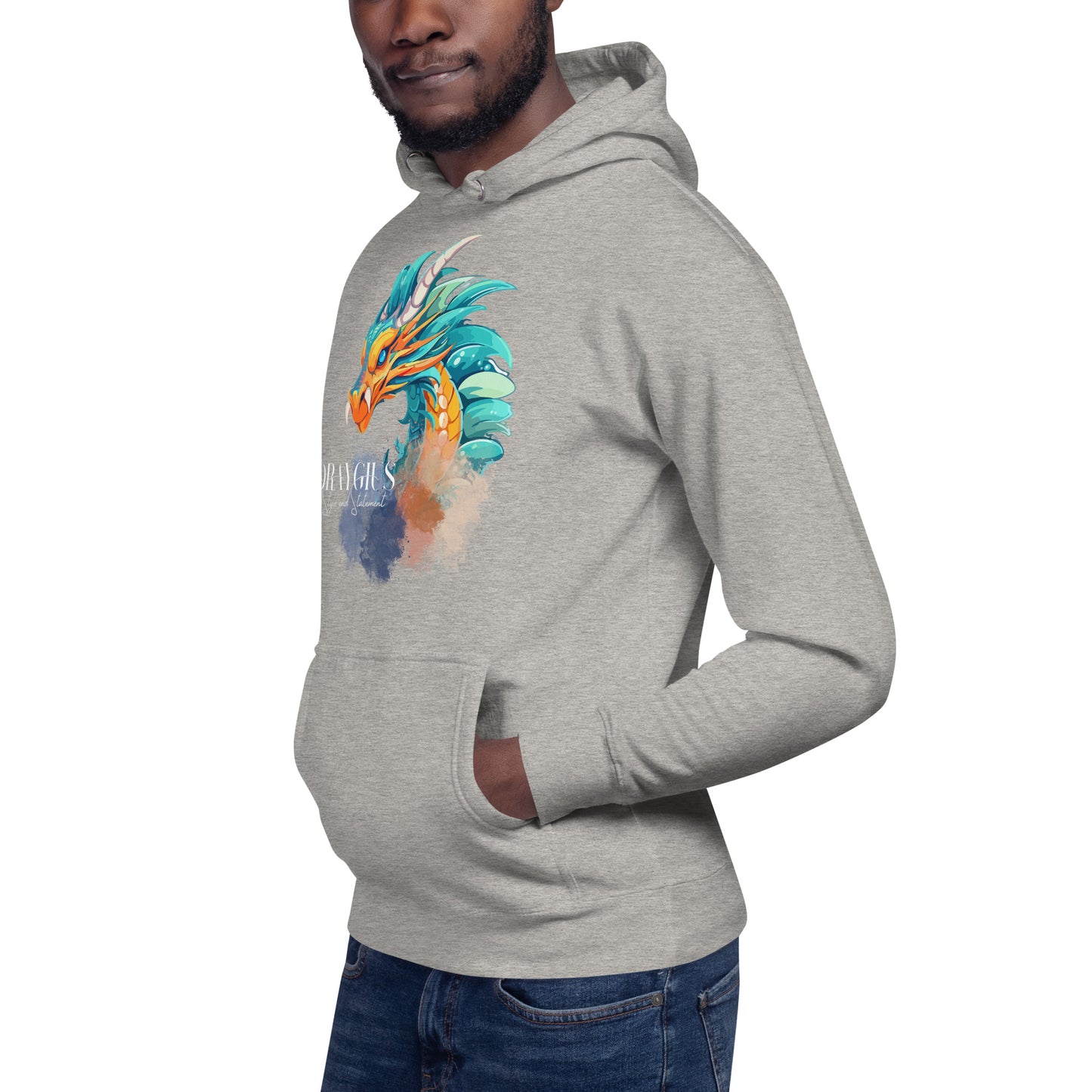 Color Smoke Dragon Hoodie