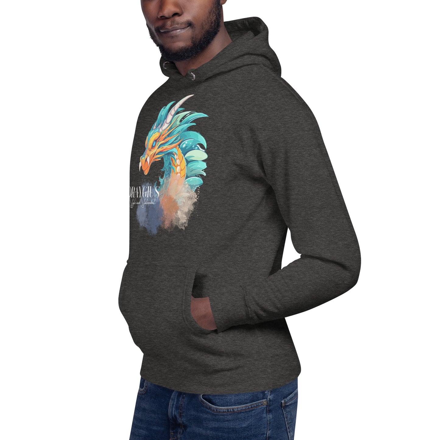 Color Smoke Dragon Hoodie