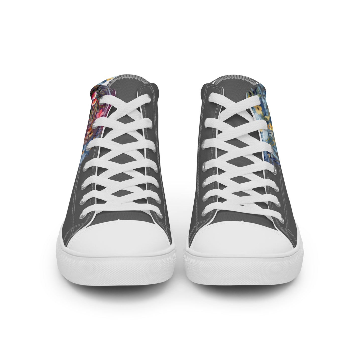 Gray Blue high tops (women's)