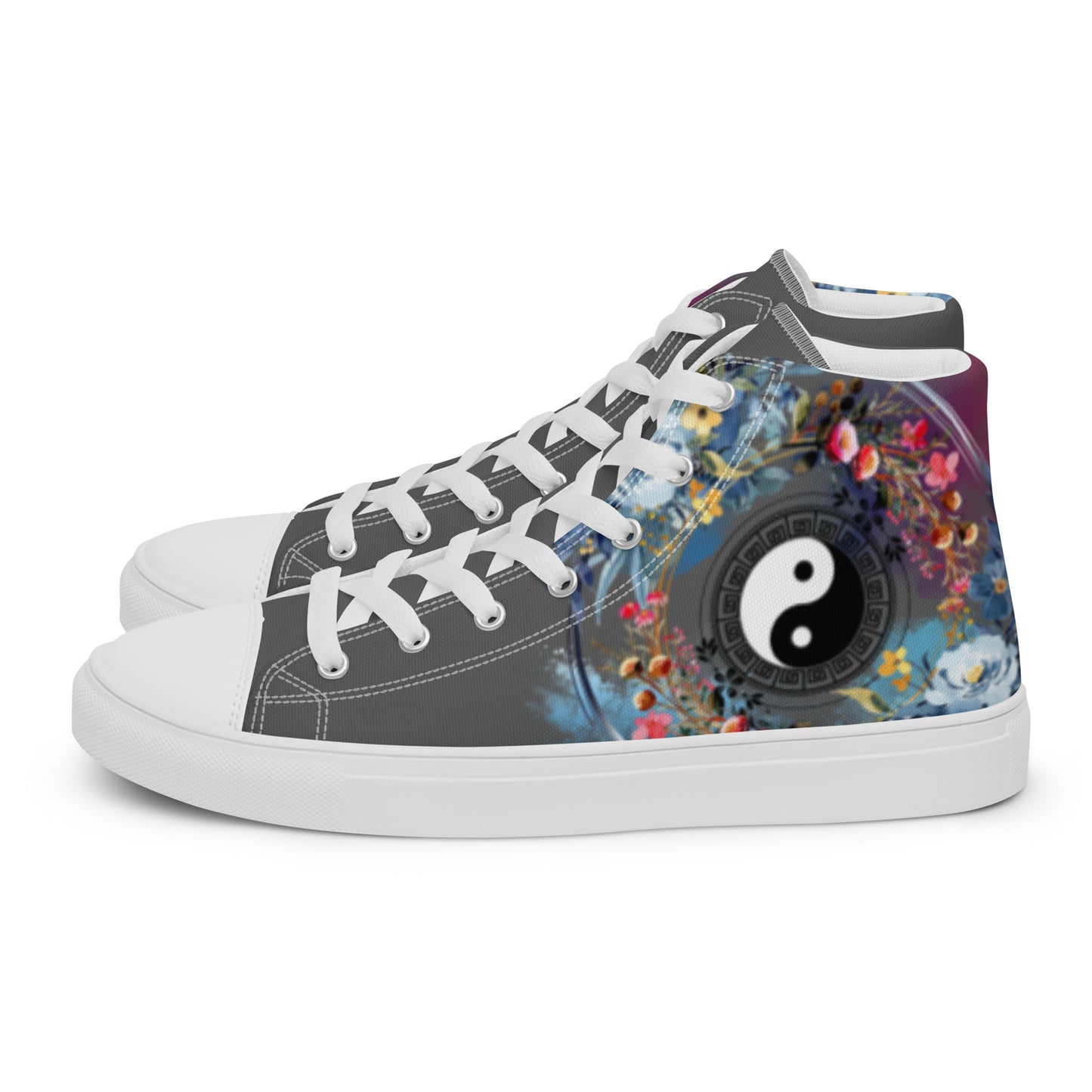 Gray Blue high tops (women's)