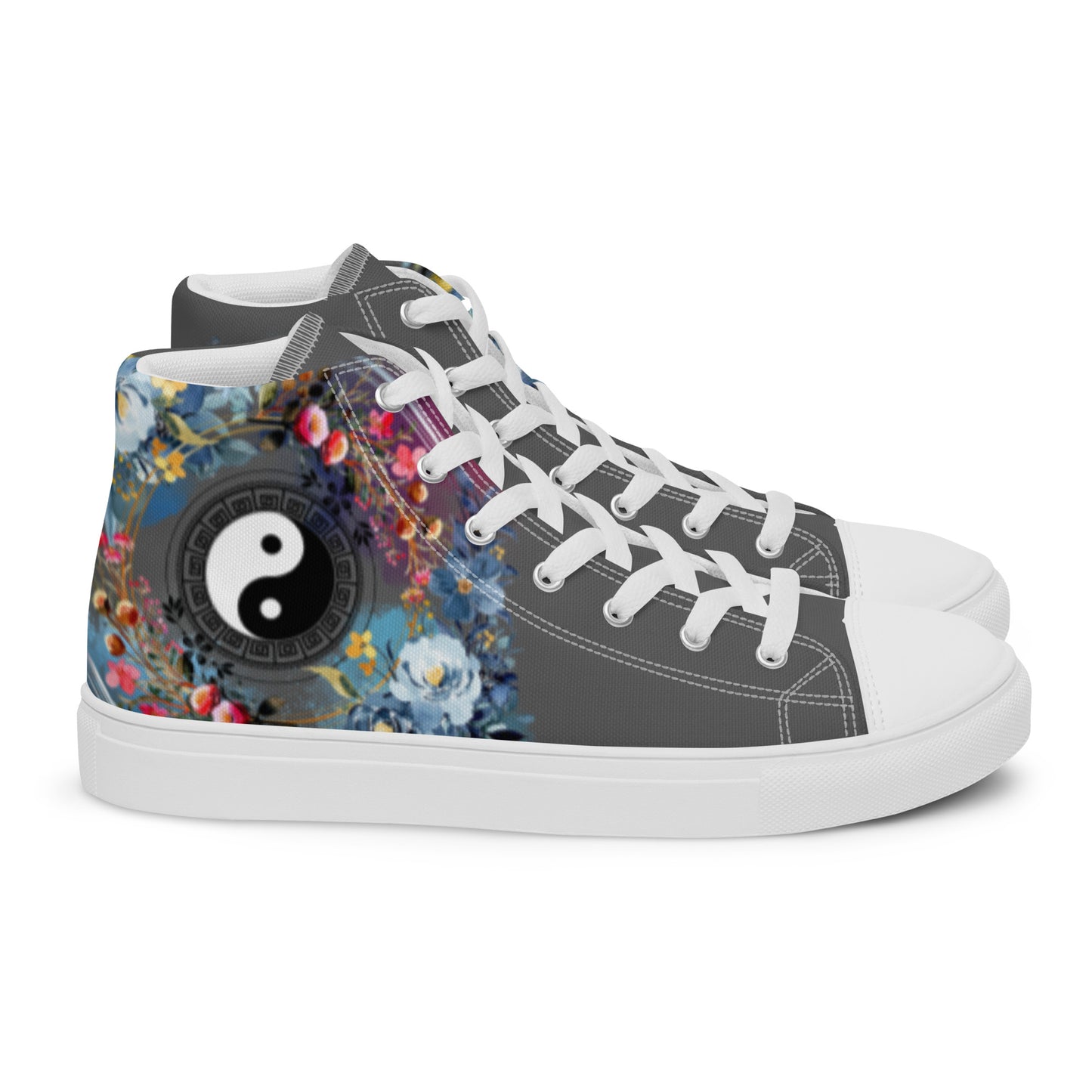 Gray Blue high tops (women's)