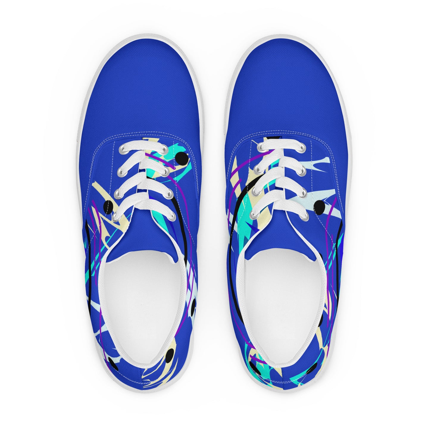 Abstract Lightning women’s low tops