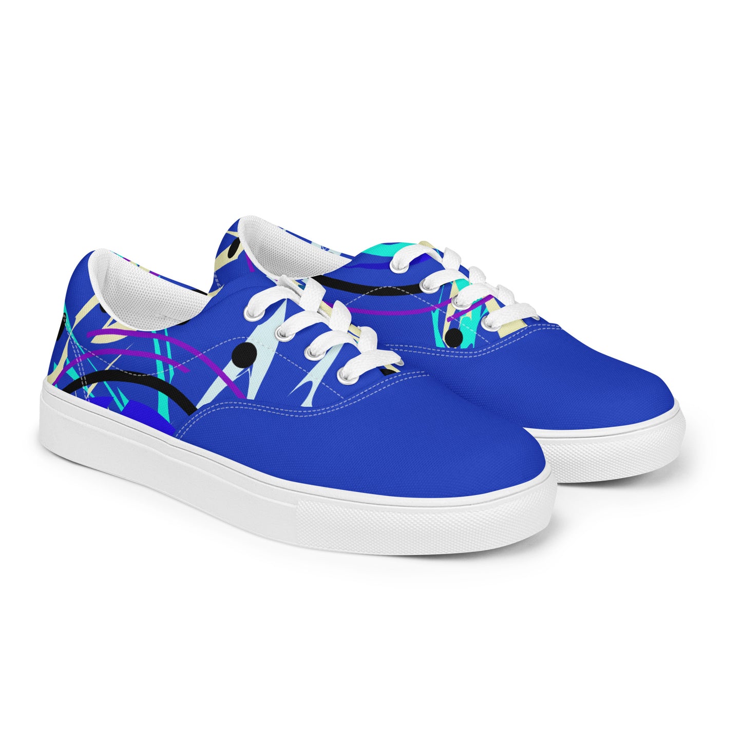 Abstract Lightning women’s low tops